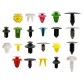 MIXED BAG BODY TRIM CLIPS  (100)